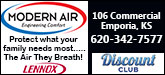 Modern Air Conditioning Sponsorship Banner